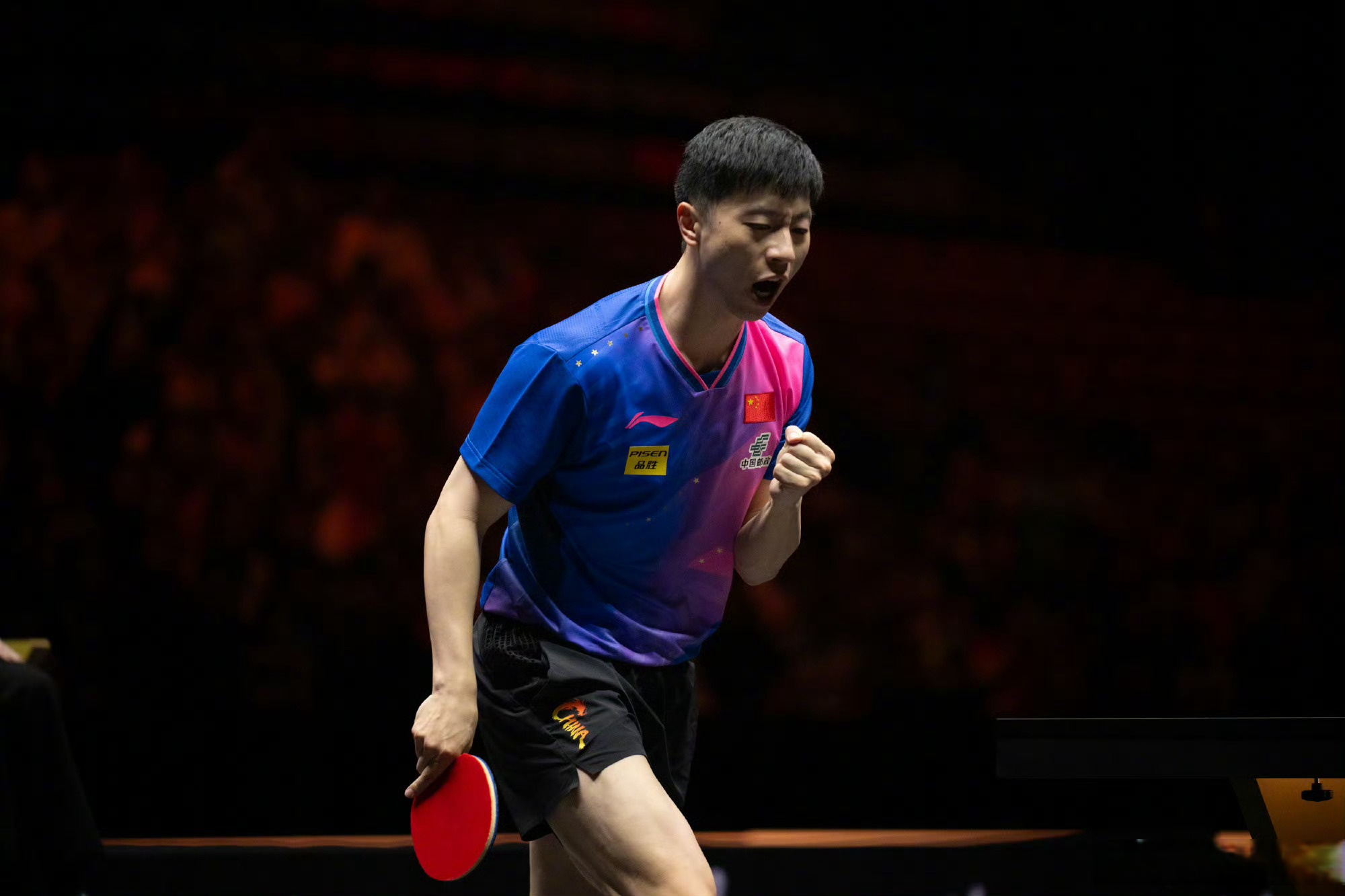 法国乒乓球队力克比利时乒乓球队，马龙统治全场的简单介绍