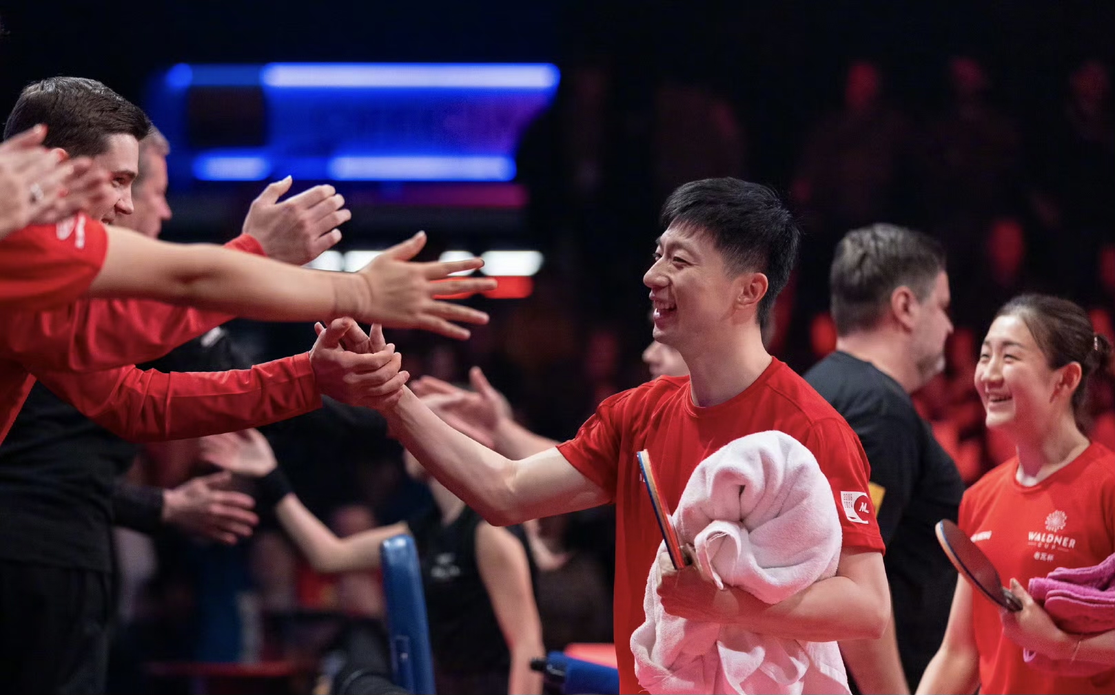 德国乒乓球队鏖战波兰乒乓球队，马龙统治全场的简单介绍